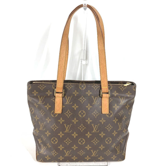 LOUIS VUITTON Shoulder Bag M51148 Monogram canvas Brown Monogram Cabas Piano Women Used Authentic