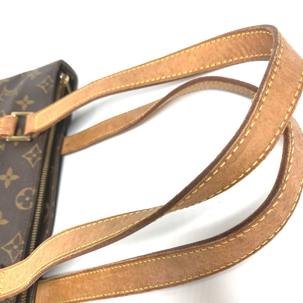 LOUIS VUITTON Shoulder Bag M51148 Monogram canvas Brown Monogram Cabas Piano Women Used Authentic