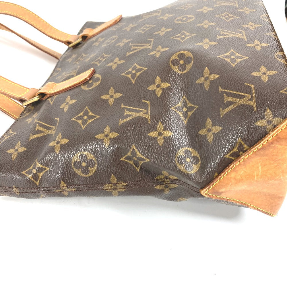 LOUIS VUITTON Shoulder Bag M51148 Monogram canvas Brown Monogram Cabas Piano Women Used Authentic