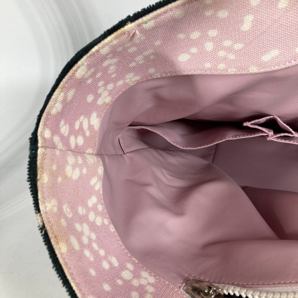 CHANEL Shoulder Bag cotton pink High Summer Pile Large CC COCO Mark