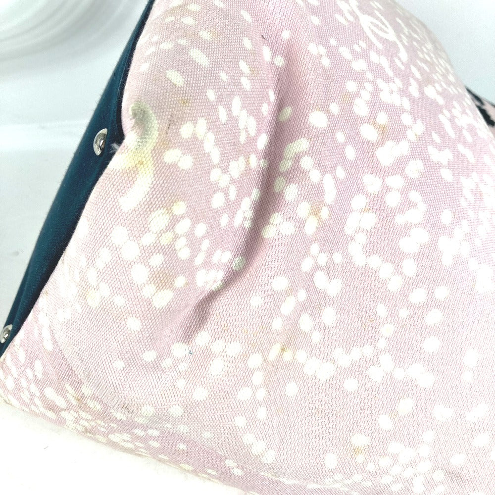CHANEL Shoulder Bag cotton pink High Summer Pile Large CC COCO Mark