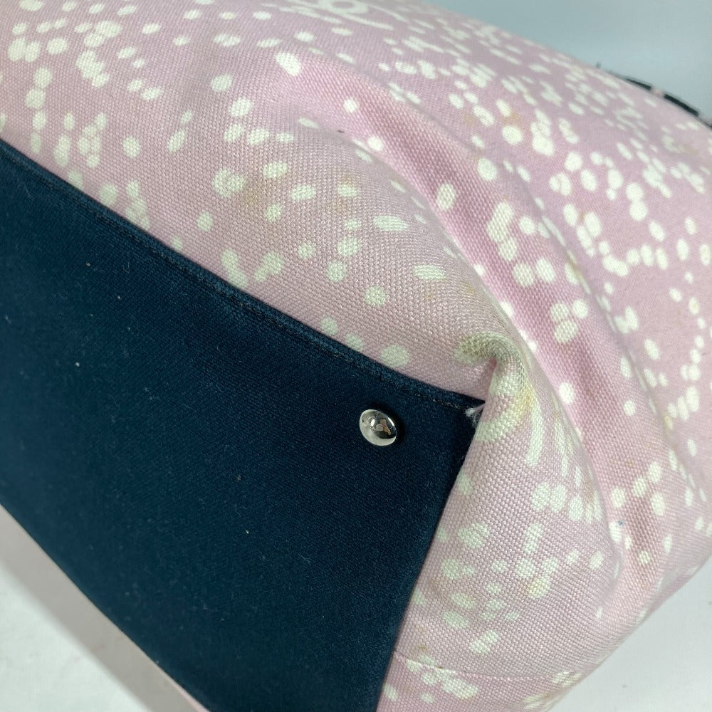 CHANEL Shoulder Bag cotton pink High Summer Pile Large CC COCO Mark