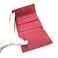 PRADA Trifold wallet 1MH840 saffiano leather pink logo ribbon