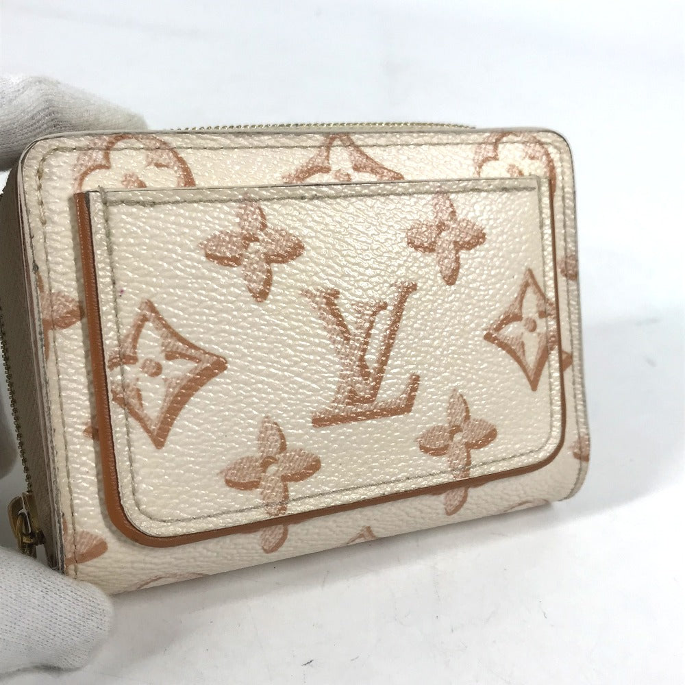 LOUIS VUITTON Folded wallet M81527 Monogram canvas White type Monogram Portefeuille Lou