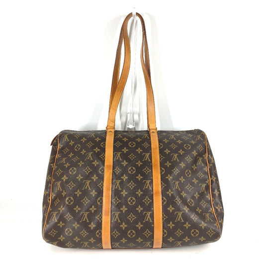 LOUIS VUITTON Shoulder Bag M51115 Monogram canvas Brown Monogram Flannery PM Women Used Authentic