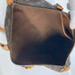 LOUIS VUITTON Shoulder Bag M51115 Monogram canvas Brown Monogram Flannery PM Women Used Authentic