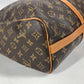 LOUIS VUITTON Shoulder Bag M51115 Monogram canvas Brown Monogram Flannery PM Women Used Authentic