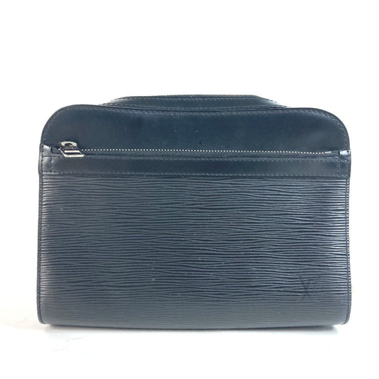 LOUIS VUITTON business bag M59362 Epi Leather black Epi Osh mens Used Authentic