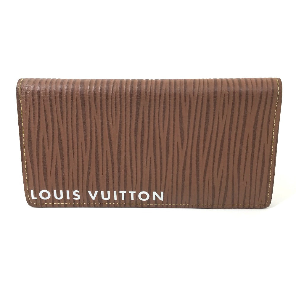 LOUIS VUITTON Long Wallet Purse M82631 Epi Leather Brown Epi Portefeuille Blaza NM mens Used Authentic