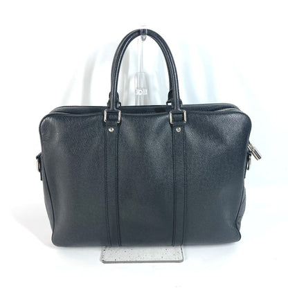LOUIS VUITTON Handbag  M33412 Taiga Leather black Taiga PDV Portodocument Voyage PM