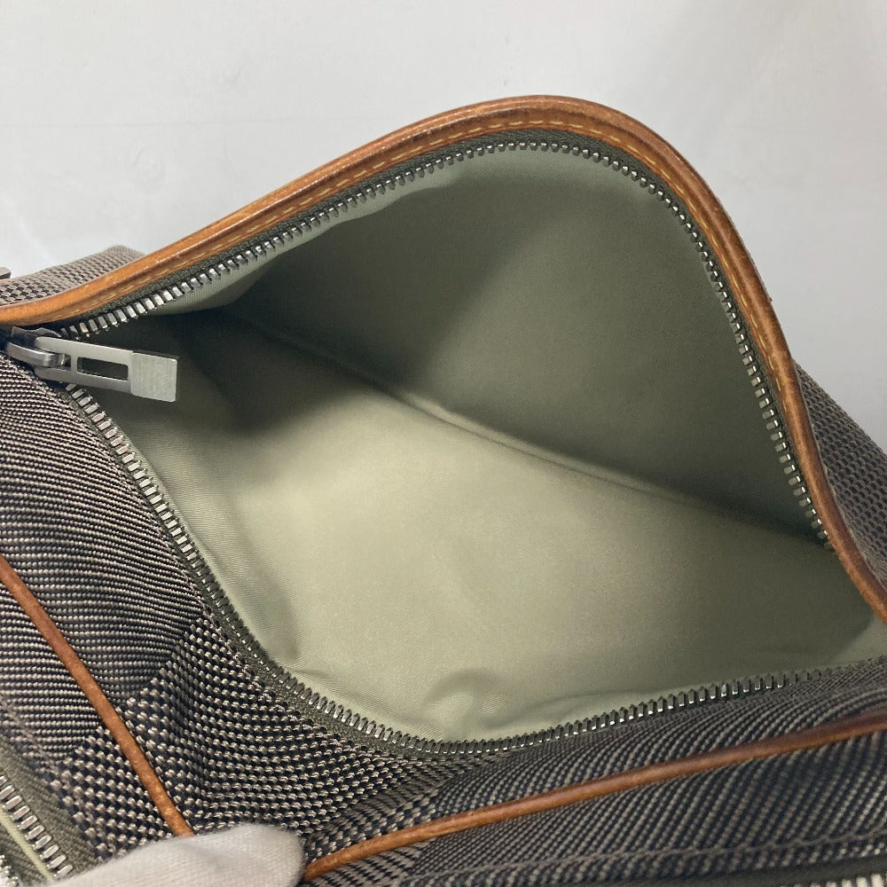 LOUIS VUITTON Sling bag M93619 Damier Jean Canvas khaki Damier Jean Acrobat mens Used Authentic
