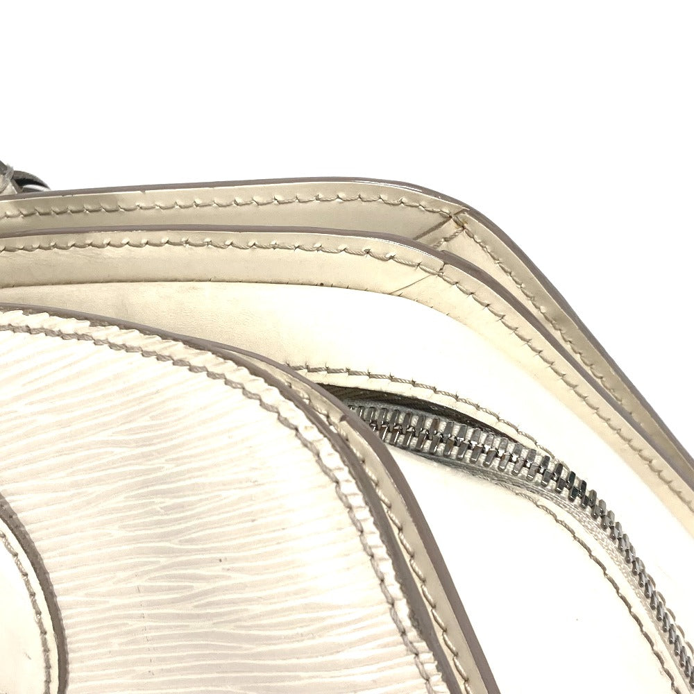 LOUIS VUITTON Handbag M5907J  Epi Leather white Epi Ponneuf PM Women Used Authentic