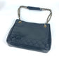 CHANEL Shoulder Bag lambskin black Quilted Matelasse Vintage WChain bag Women Used Authentic