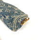 LOUIS VUITTON Pouch M95081 Monogram denim blue Monogram denim Truth Speedy GM Women Used Authentic