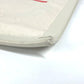 CELINE Clutch bag Leather / canvas white logo Women Used Authentic