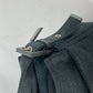 FENDI Shoulder Bag Jersey gray Mamma Bucket logo Women Used Authentic