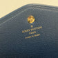 LOEWE gloves wool blue Accessories Anagram logo unisex(Unisex) Used Authentic
