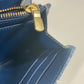 LOEWE gloves wool blue Accessories Anagram logo unisex(Unisex) Used Authentic