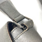 LOUIS VUITTON Shoulder Bag M32623 Taiga Leather gray Taiga Roman MM mens Used Authentic