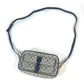 LOUIS VUITTON Shoulder Bag N41127 Damier Jean Canvas Navy Damier Jean Petite message mens Used Authentic