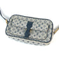 LOUIS VUITTON Shoulder Bag N41127 Damier Jean Canvas Navy Damier Jean Petite message mens Used Authentic