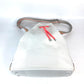 LOUIS VUITTON Shoulder Bag M80634 canvas white Damier Jean Volunteer Drawstring Bag Women Used Authentic