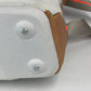 LOUIS VUITTON Shoulder Bag M80634 canvas white Damier Jean Volunteer Drawstring Bag Women Used Authentic