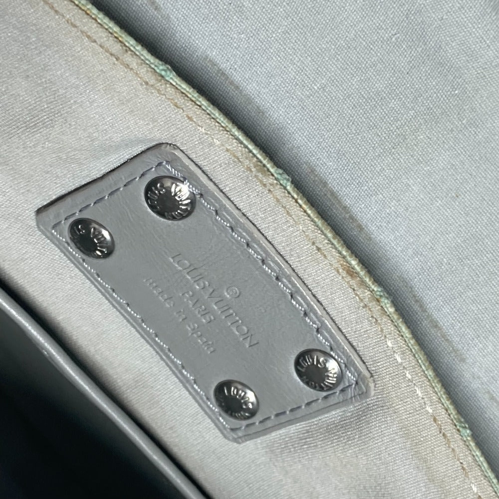 LOUIS VUITTON Shoulder Bag M92279 Canvas, Leather gray Monogram mini Conte Def Musette Women Used Authentic