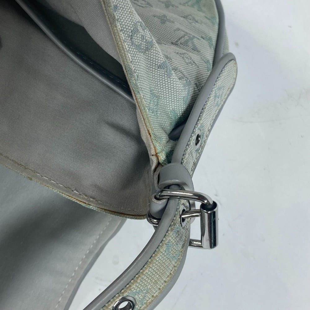 LOUIS VUITTON Shoulder Bag M92279 Canvas, Leather gray Monogram mini Conte Def Musette Women Used Authentic