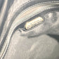FENDI Shoulder Bag Leather / nylon black vintage FF logo Women Used Authentic