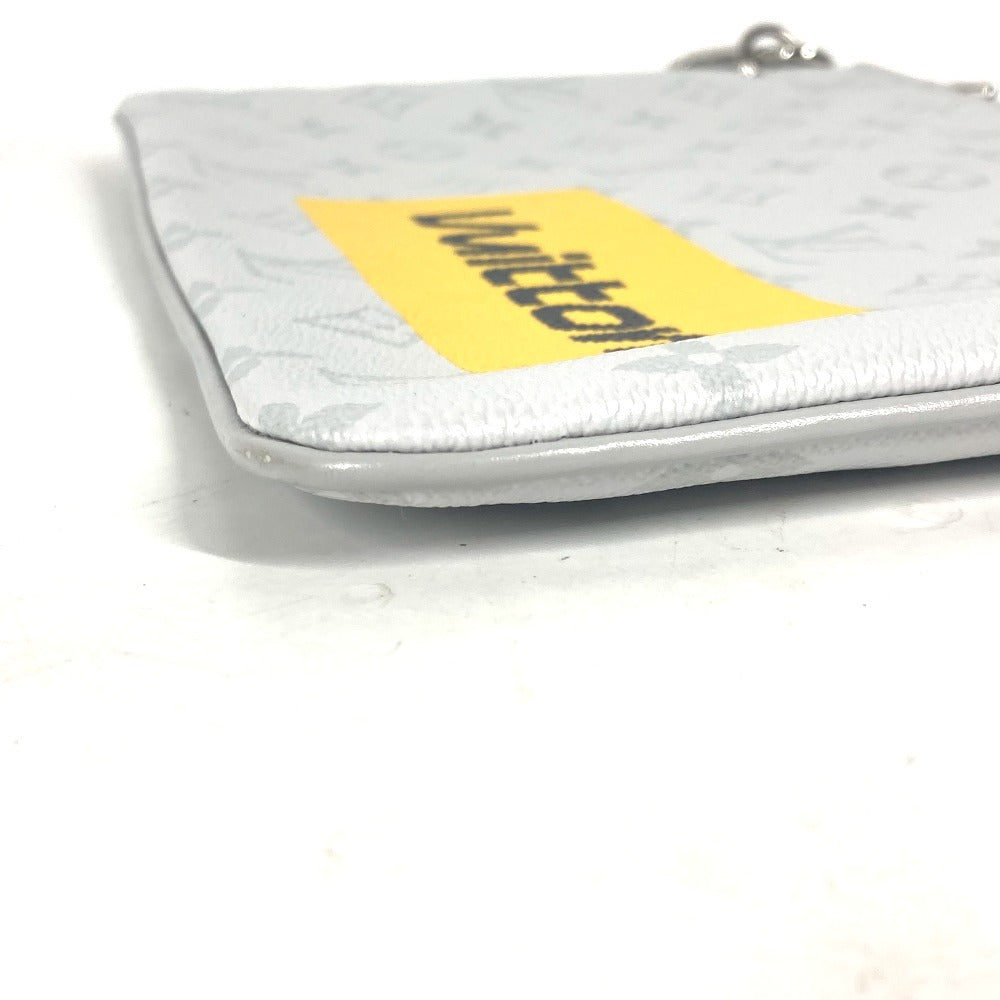 LOUIS VUITTON Clutch bag M68310 Monogram canvas white Monogram white Zipped pouch GM