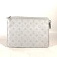 LOUIS VUITTON Clutch bag M68310 Monogram canvas white Monogram white Zipped pouch GM
