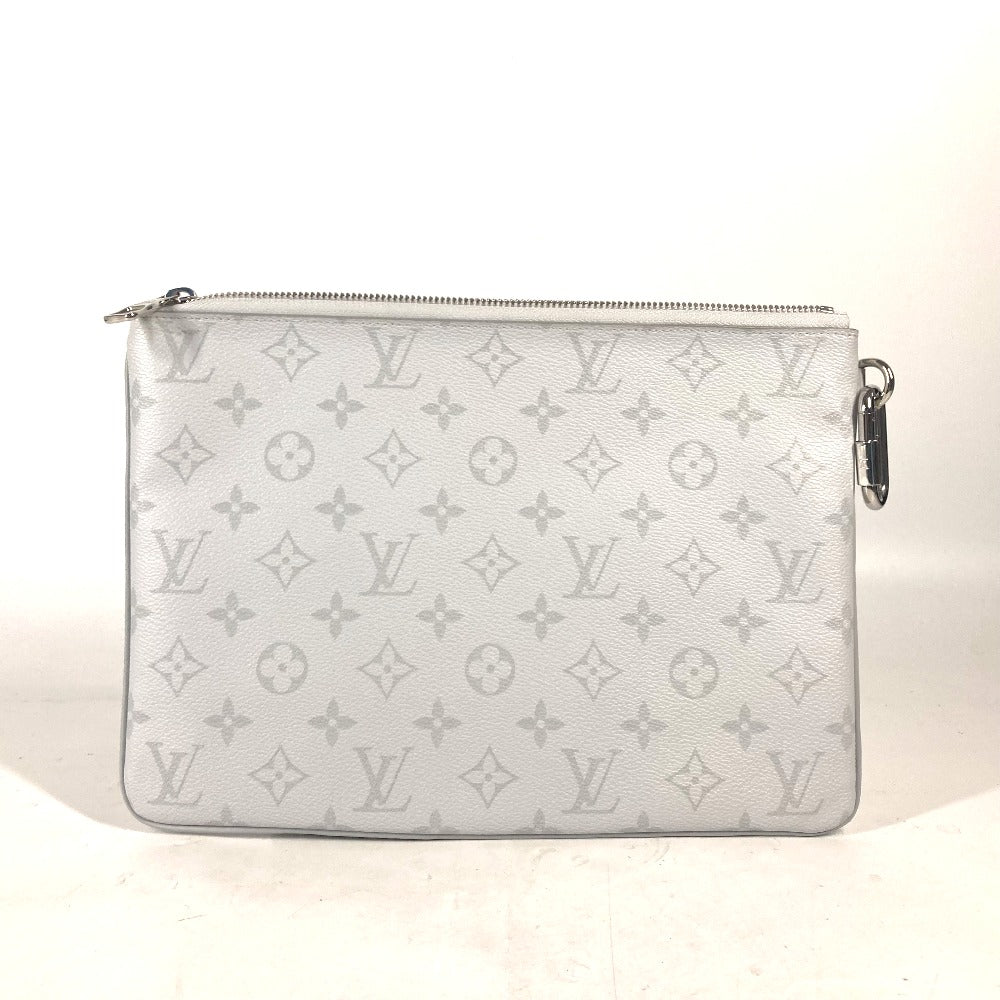 LOUIS VUITTON Clutch bag M68310 Monogram canvas white Monogram white Zipped pouch GM