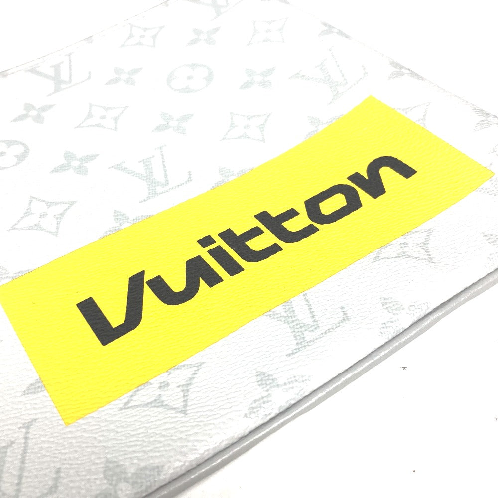 LOUIS VUITTON Clutch bag M68310 Monogram canvas white Monogram white Zipped pouch GM