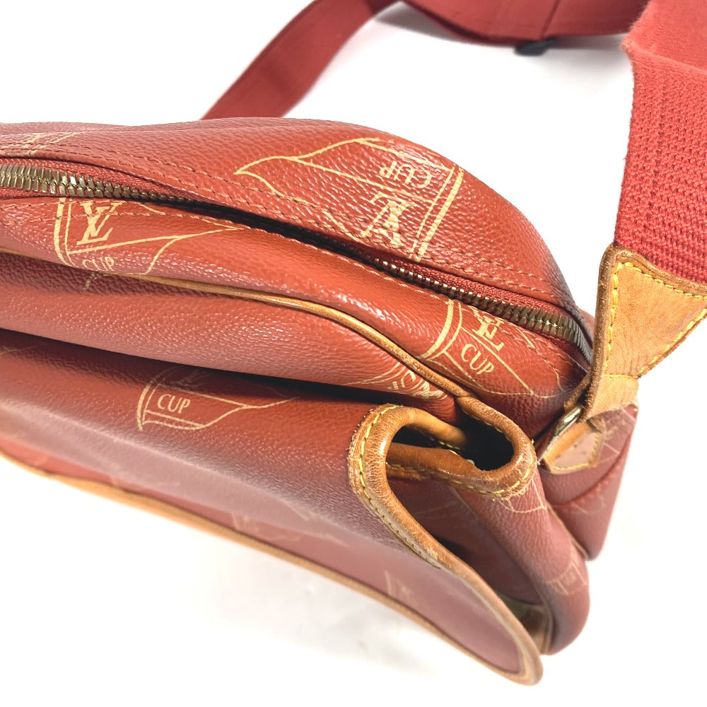 LOUIS VUITTON Shoulder Bag M80028 canvas Orange LVCUP Louis Vuitton Cup Calvi unisex(Unisex) Used Authentic