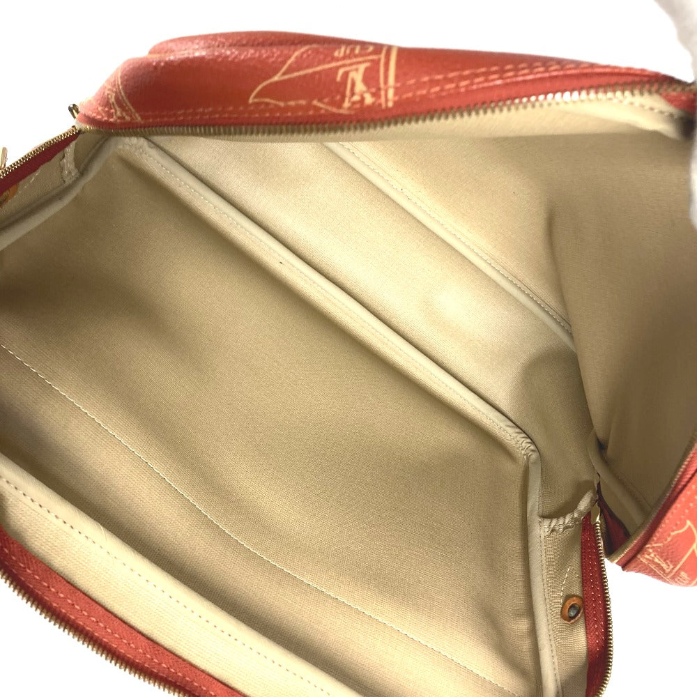LOUIS VUITTON Shoulder Bag M80028 canvas Orange LVCUP Louis Vuitton Cup Calvi unisex(Unisex) Used Authentic