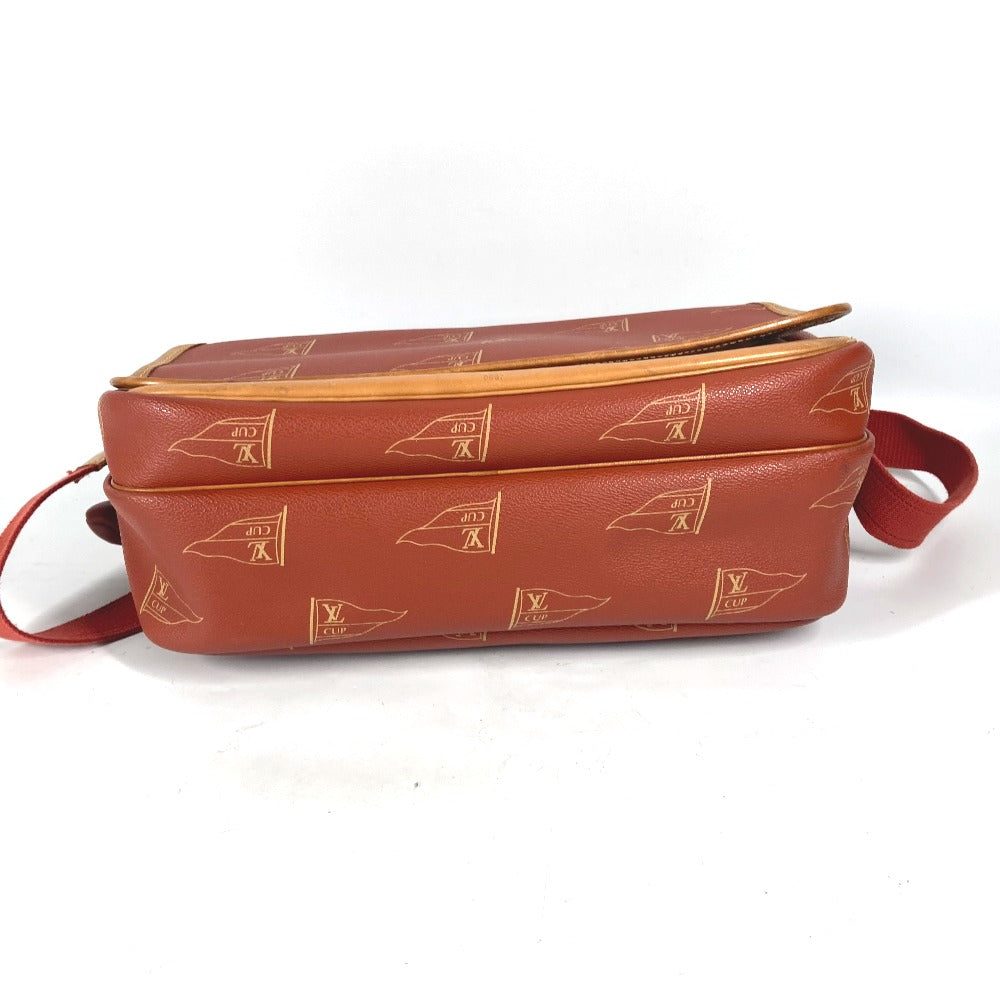 LOUIS VUITTON Shoulder Bag M80028 canvas Orange LVCUP Louis Vuitton Cup Calvi unisex(Unisex) Used Authentic