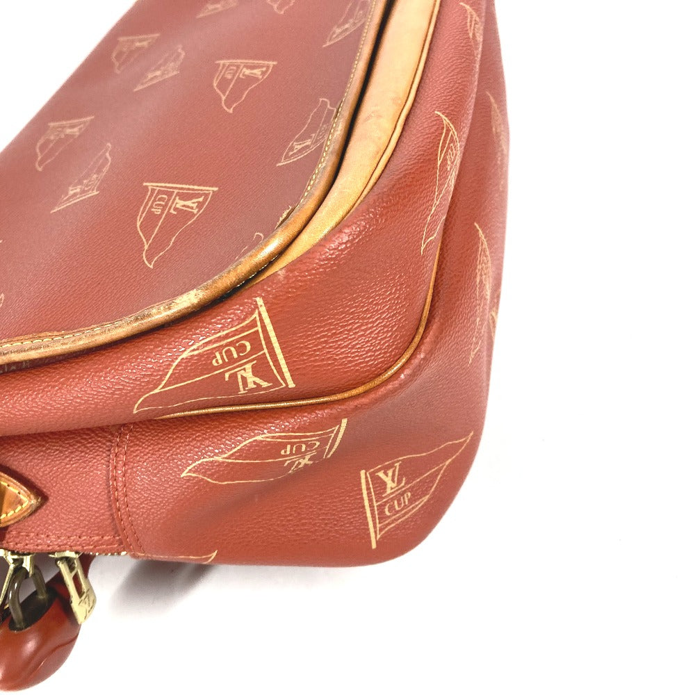 LOUIS VUITTON Shoulder Bag M80028 canvas Orange LVCUP Louis Vuitton Cup Calvi unisex(Unisex) Used Authentic