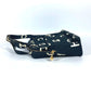 CHANEL Handbag canvas black vintage CC logo all-over pattern Women Used Authentic