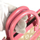 LOUIS VUITTON Tote Bag M93496 Leather / canvas pink Monogram Sabia Hippo MM Women Used Authentic