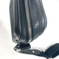 LOUIS VUITTON Shoulder Bag M32462 Taiga Leather black Taiga Dimitri mens Used Authentic
