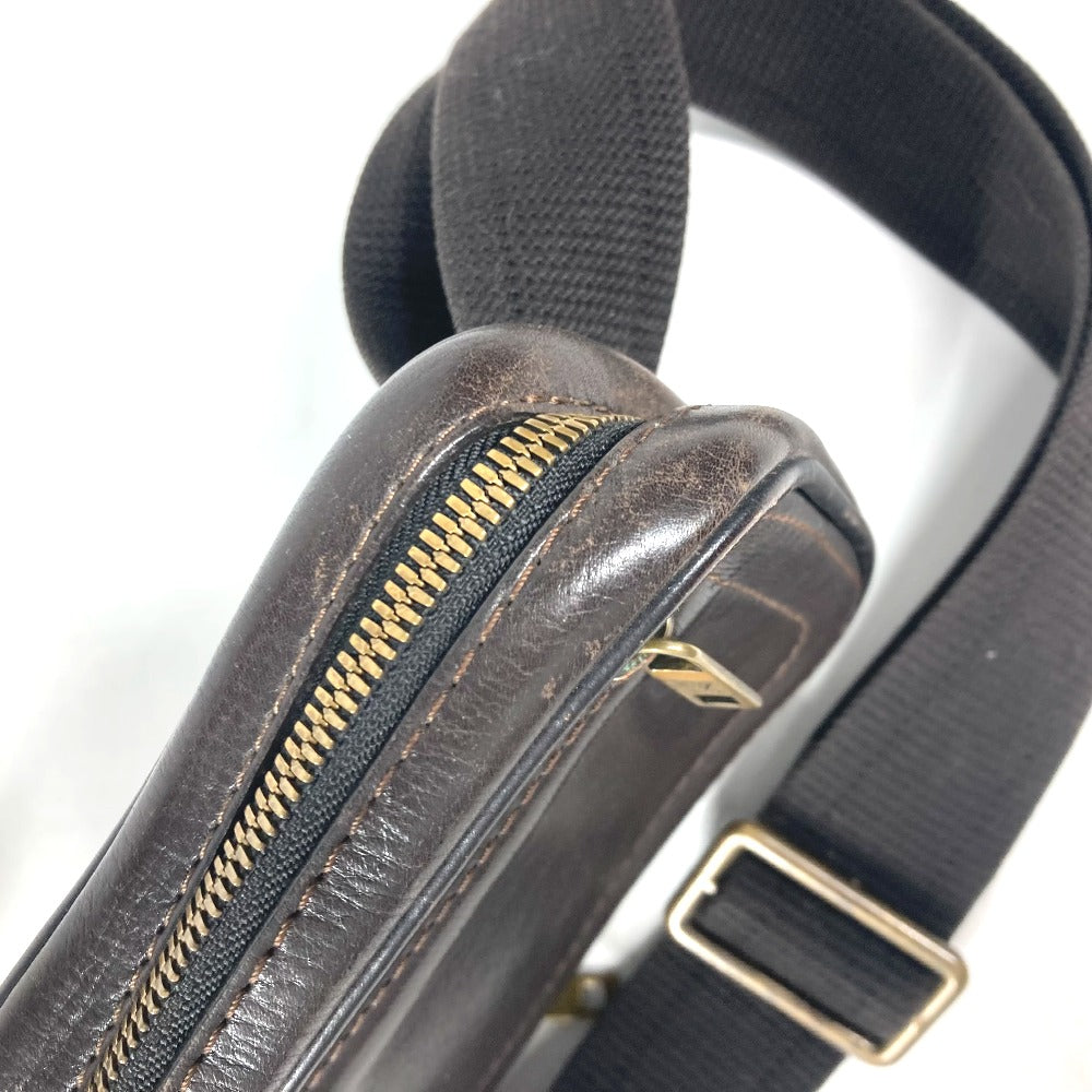 LOUIS VUITTON Sling bag M92535 Utah leather Brown Utah Sui