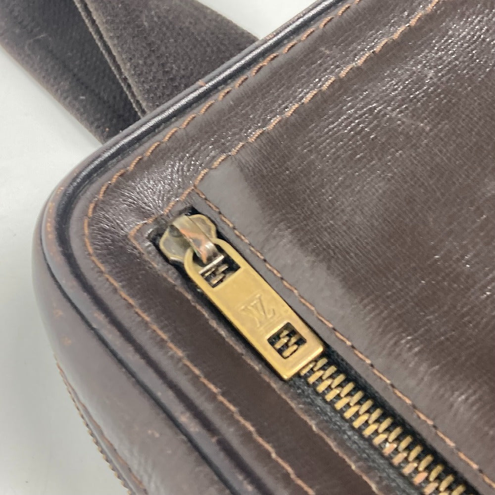 LOUIS VUITTON Sling bag M92535 Utah leather Brown Utah Sui