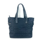 CHANEL Shoulder Bag Nylon canvas, leather black New Travel Line GM