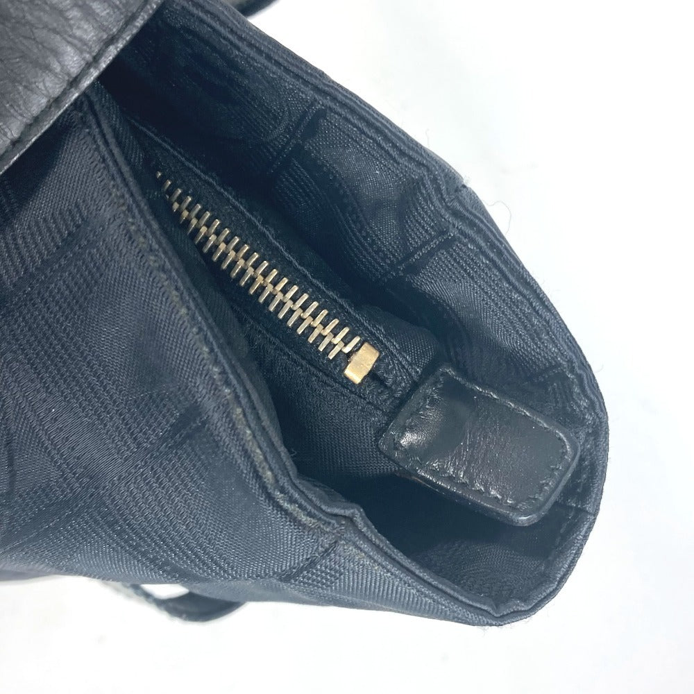 CHANEL Shoulder Bag Nylon canvas, leather black New Travel Line GM