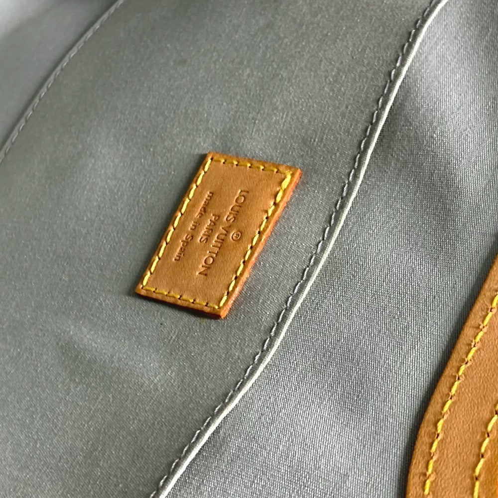 LOUIS VUITTON Handbag M91378 Monogram Vernis Canvas white Monogram Vernis Maple drive Women Used Authentic