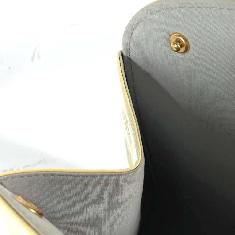 LOUIS VUITTON Handbag M91378 Monogram Vernis Canvas white Monogram Vernis Maple drive Women Used Authentic