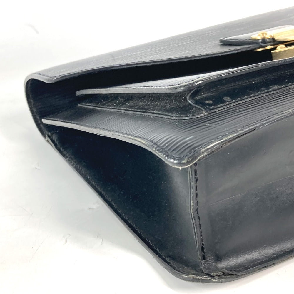 LOUIS VUITTON Handbag M52122 Epi Leather black Epi Monceau mens Used Authentic