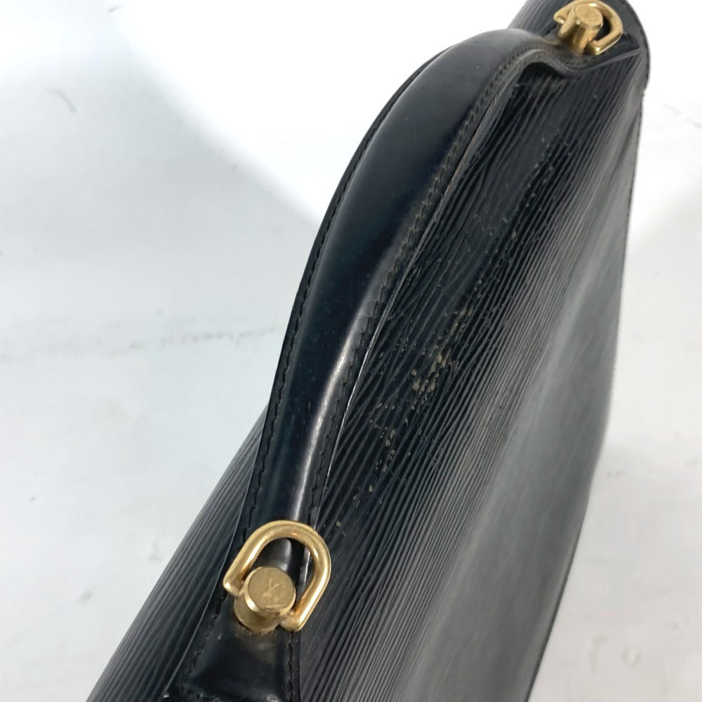 LOUIS VUITTON Handbag M52122 Epi Leather black Epi Monceau mens Used Authentic