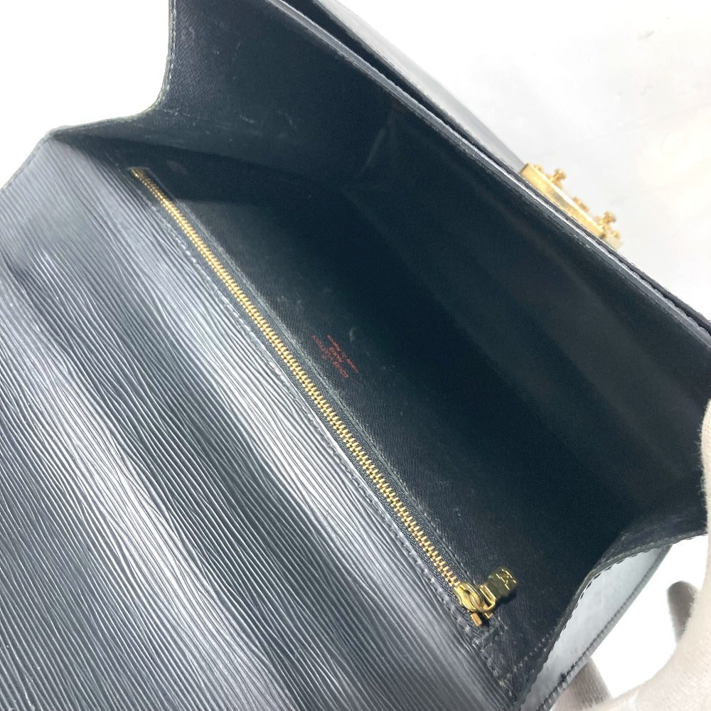 LOUIS VUITTON Handbag M52122 Epi Leather black Epi Monceau mens Used Authentic